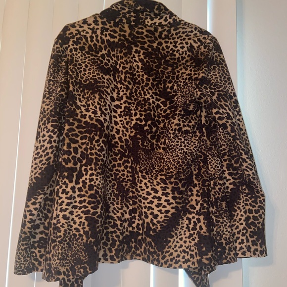 Sassy leopard unstructured jacket - Picture 5 of 5